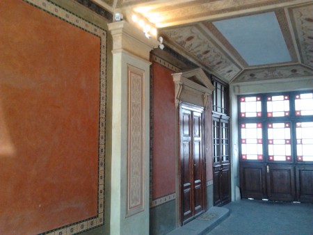 Porta d'ingresso appartamento Pompei